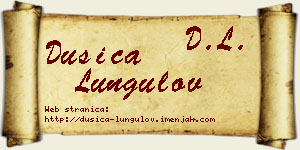 Dušica Lungulov vizit kartica